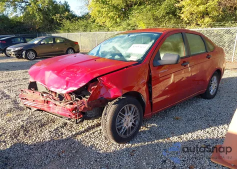 2010 Ford Focus Se from USA, damaged, VIN 1FAHP3FN8AW225533